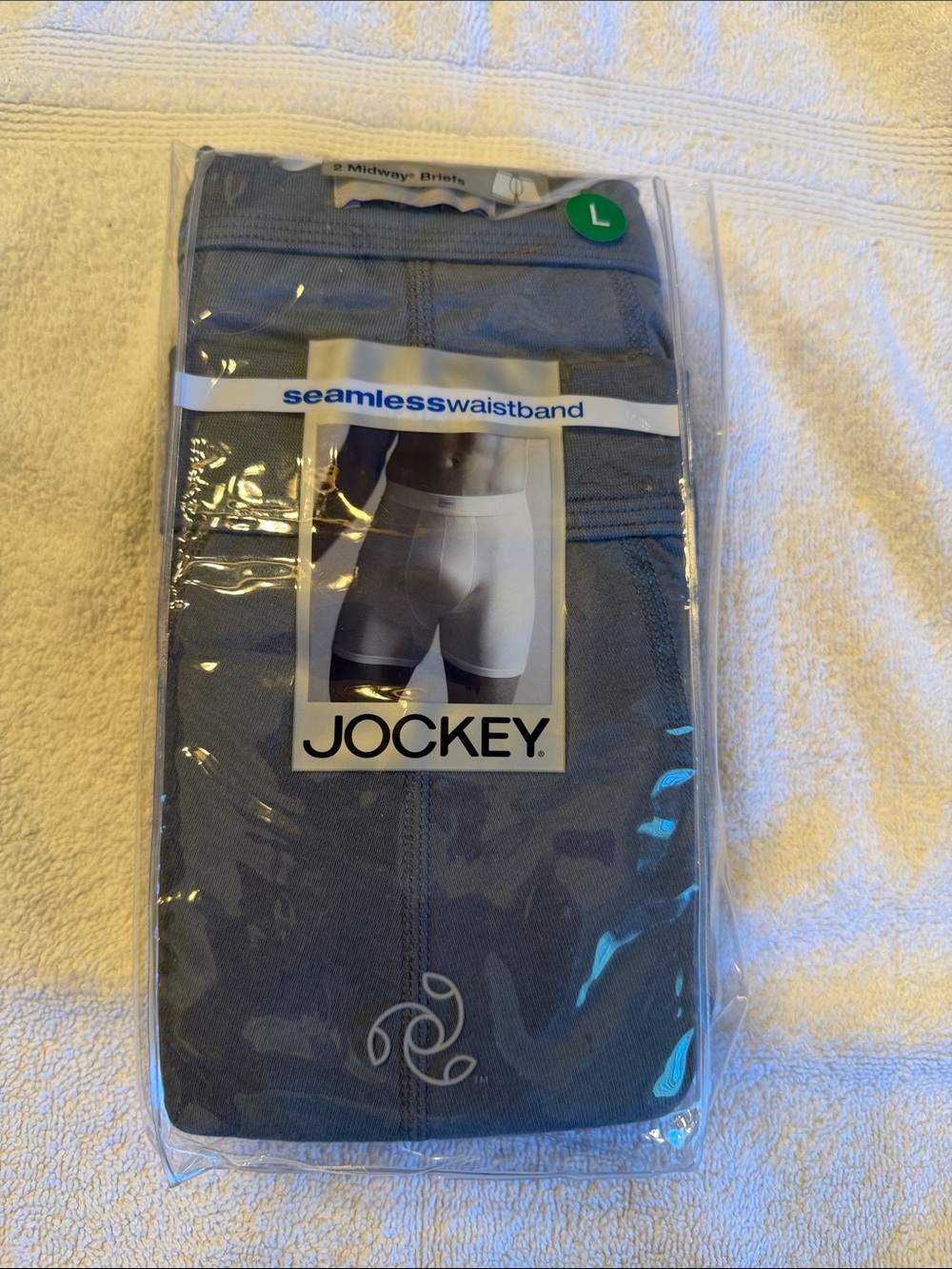 Jockey Men’s Seamless Waistband Boxer Briefs - Gray NWT